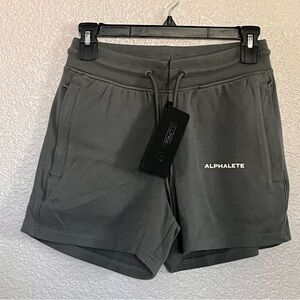 Alphalete Gray Athletic Shorts